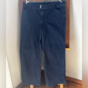 Lane Bryant Dark Blue Bootcut Jeans